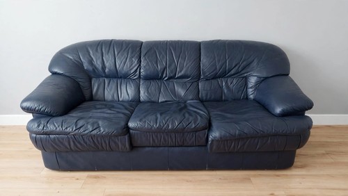 Black genuine leather - genuine,